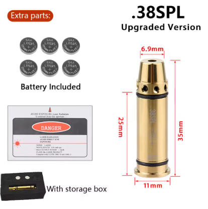 DryfireMax .38 SPL laser cartridge