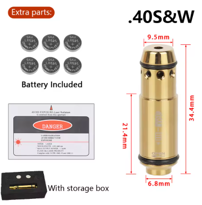 DryfireMax .40 S&W laser cartridge
